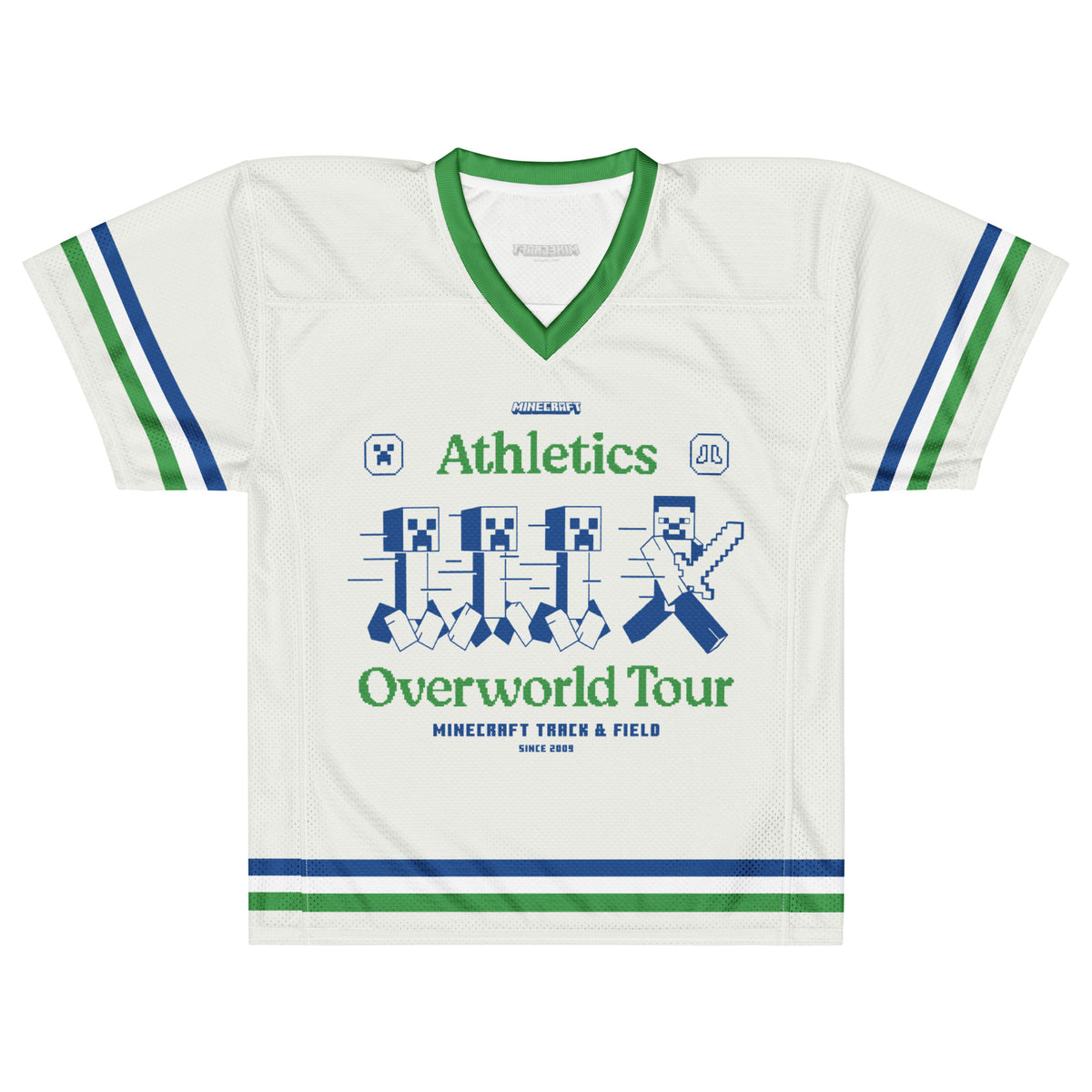 ウェア FCRB INTERSTATE STADIUM TOUR GAME SHIRT Minecraft Football Jersey Athletics Overworld Tour Personalized
