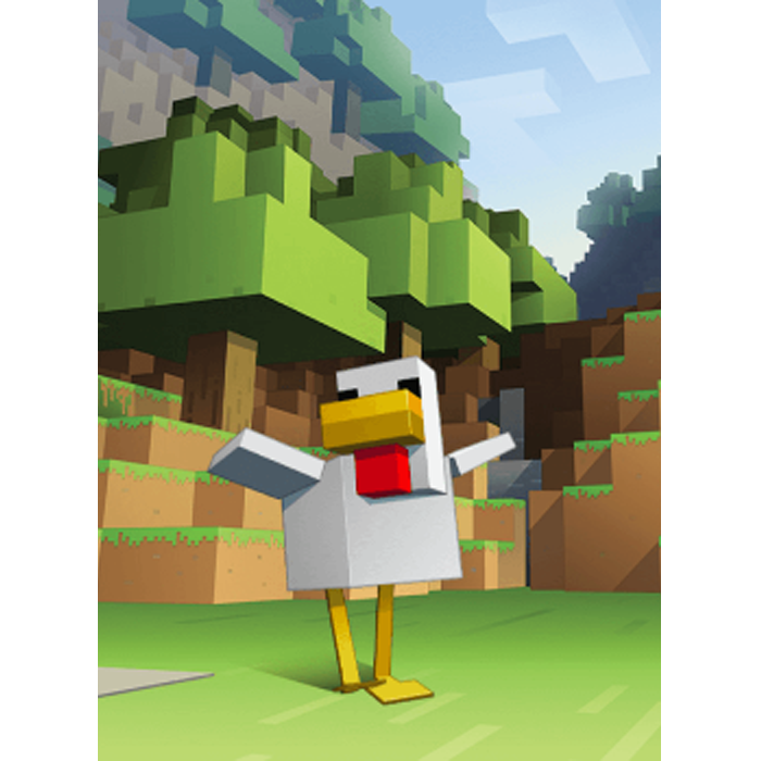 Minecraft Chicken Classic Dad Hat