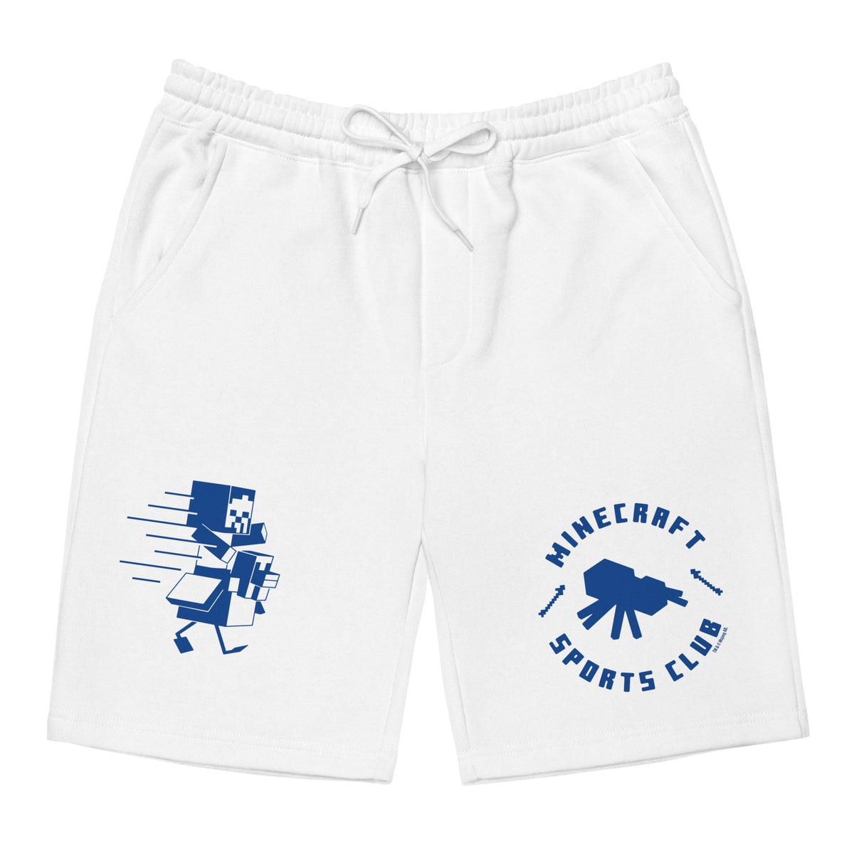Minecraft Sports Club Fleece Shorts | Official Minecraft Shop