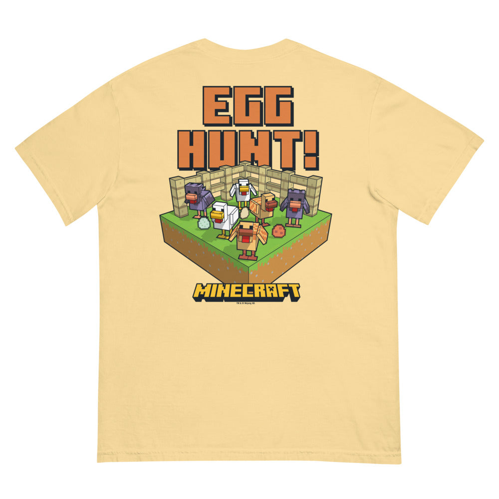 Minecraft Egg Hunt Comfort Colors Adult TShirt Official Minecraft Shop