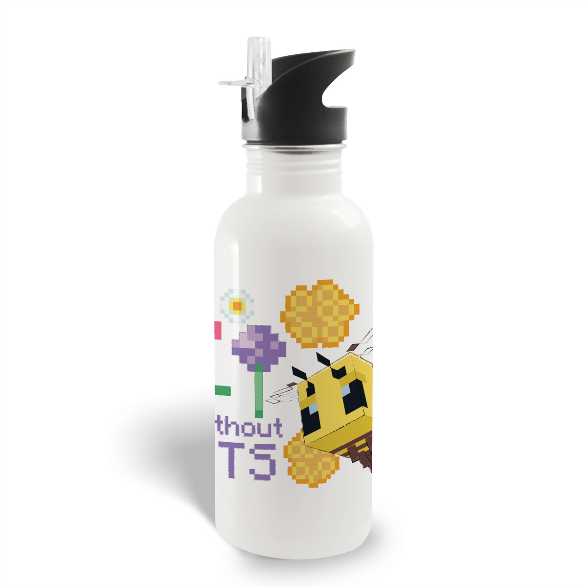 Minecraft Craft Without Limits 20oz Water Bottle