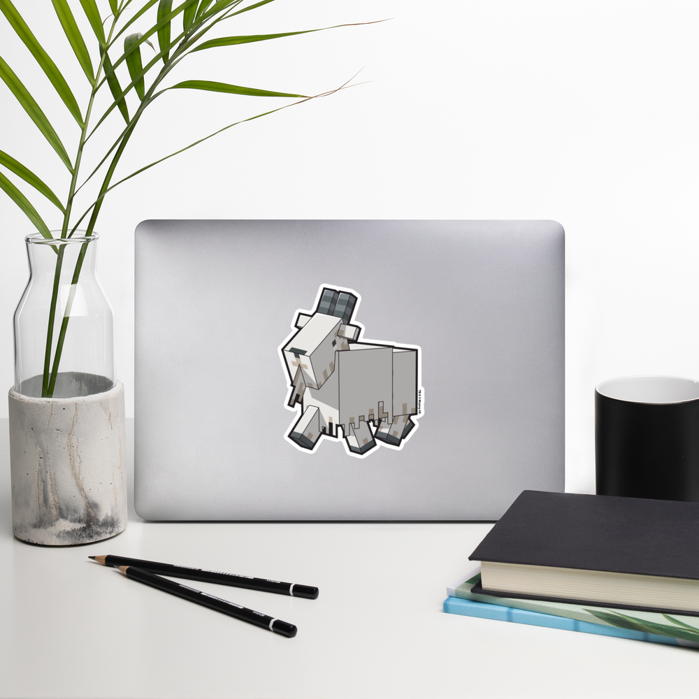 Minecraft Caves Cliffs Goat Sticker