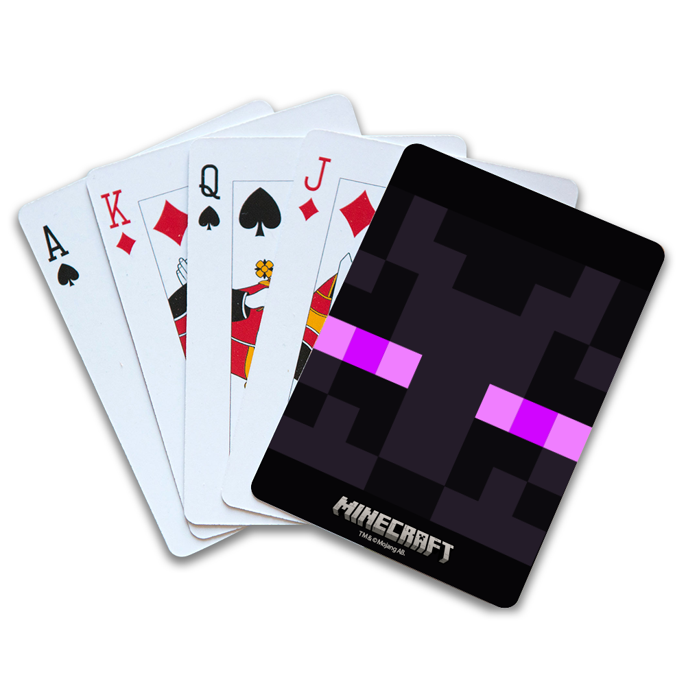 Minecraft Enderman Face Playing Card Deck