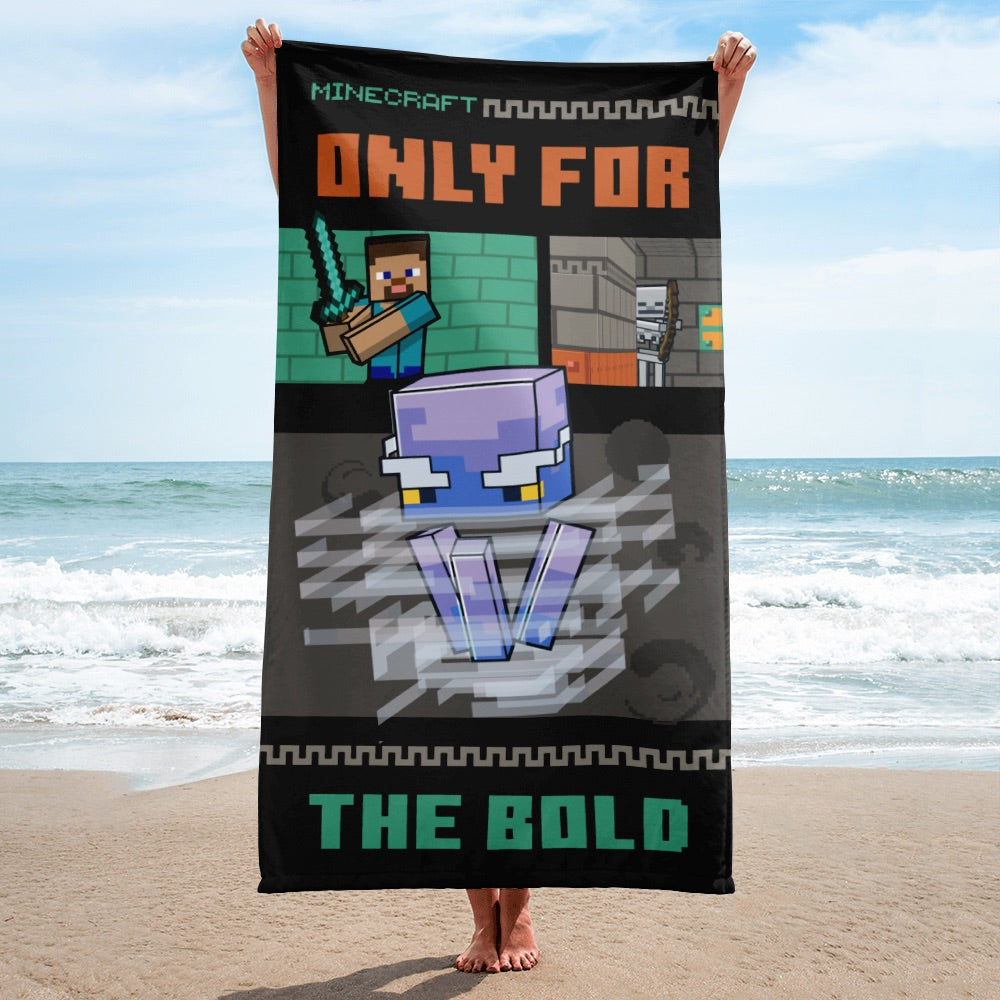 Minecraft Breeze Trial Chambers Beach Towel | Official