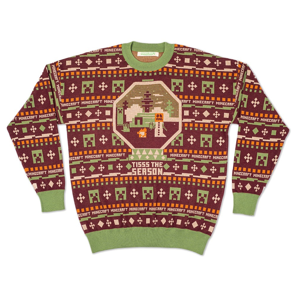 Gamer Minecraft Christmas Jumpers Minecraft Jumper| Kids