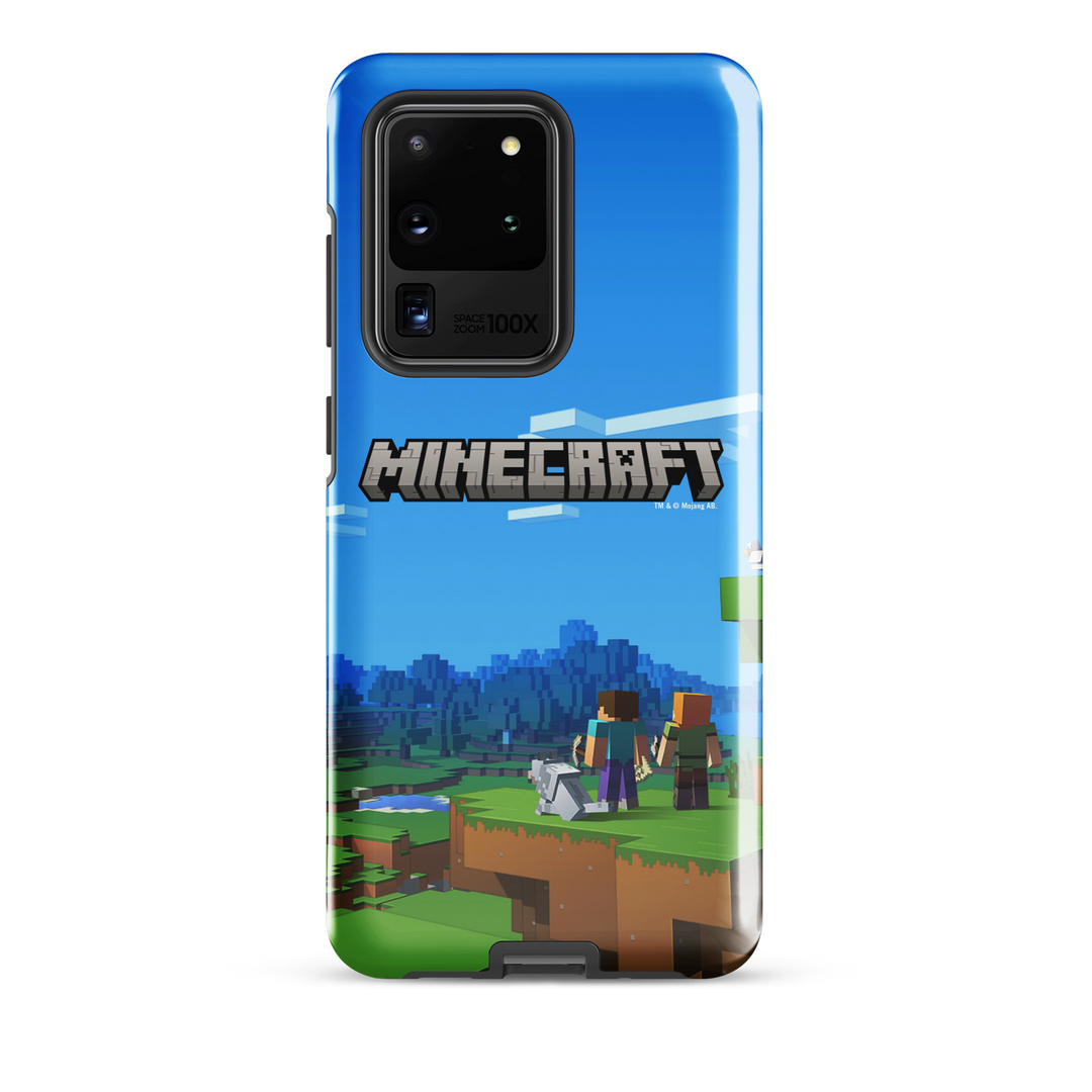 Minecraft Key Art Tough Phone Case - Samsung Minecraft Key Art Tough Phone Case - Samsung