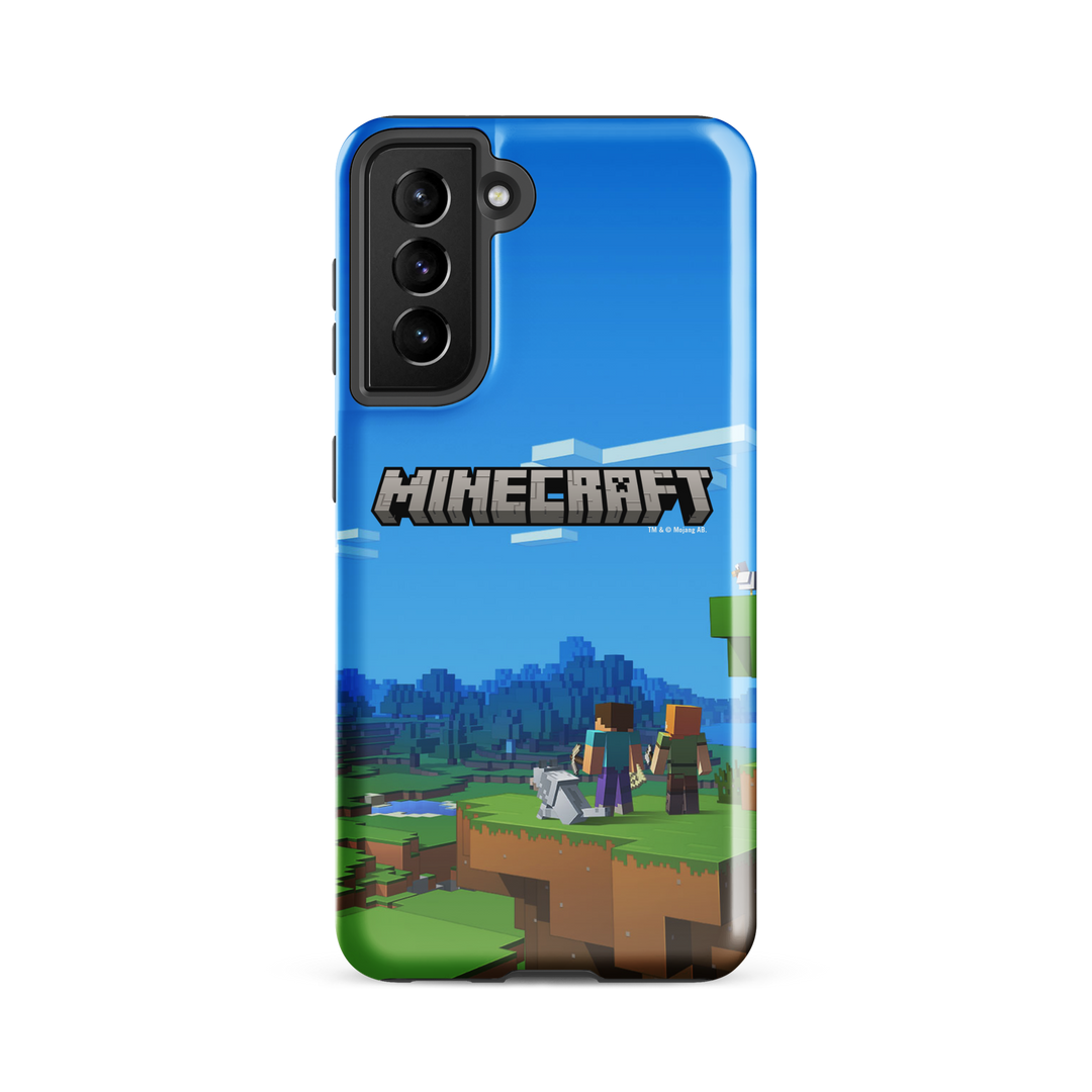 Minecraft Key Art Tough Phone Case - Samsung