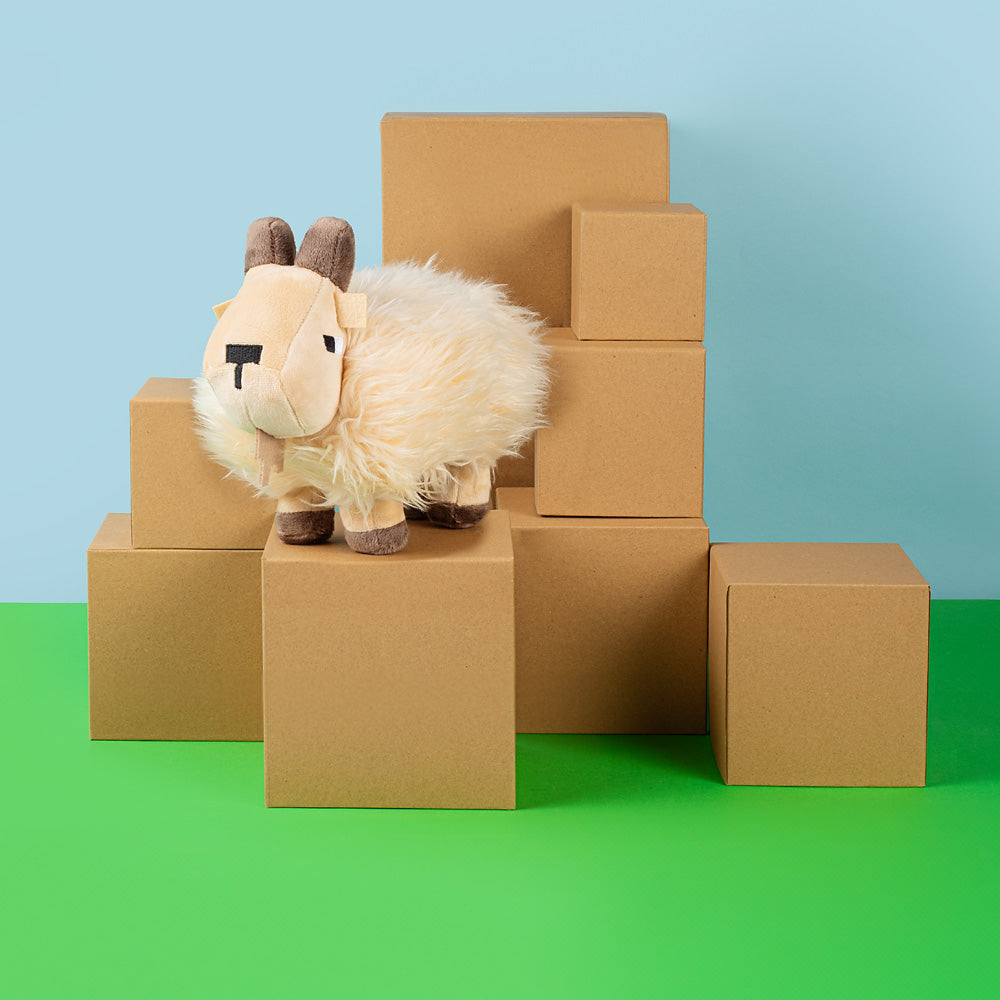 Minecraft Goat 8-Inch Plush Toy | Official Minecraft Shop