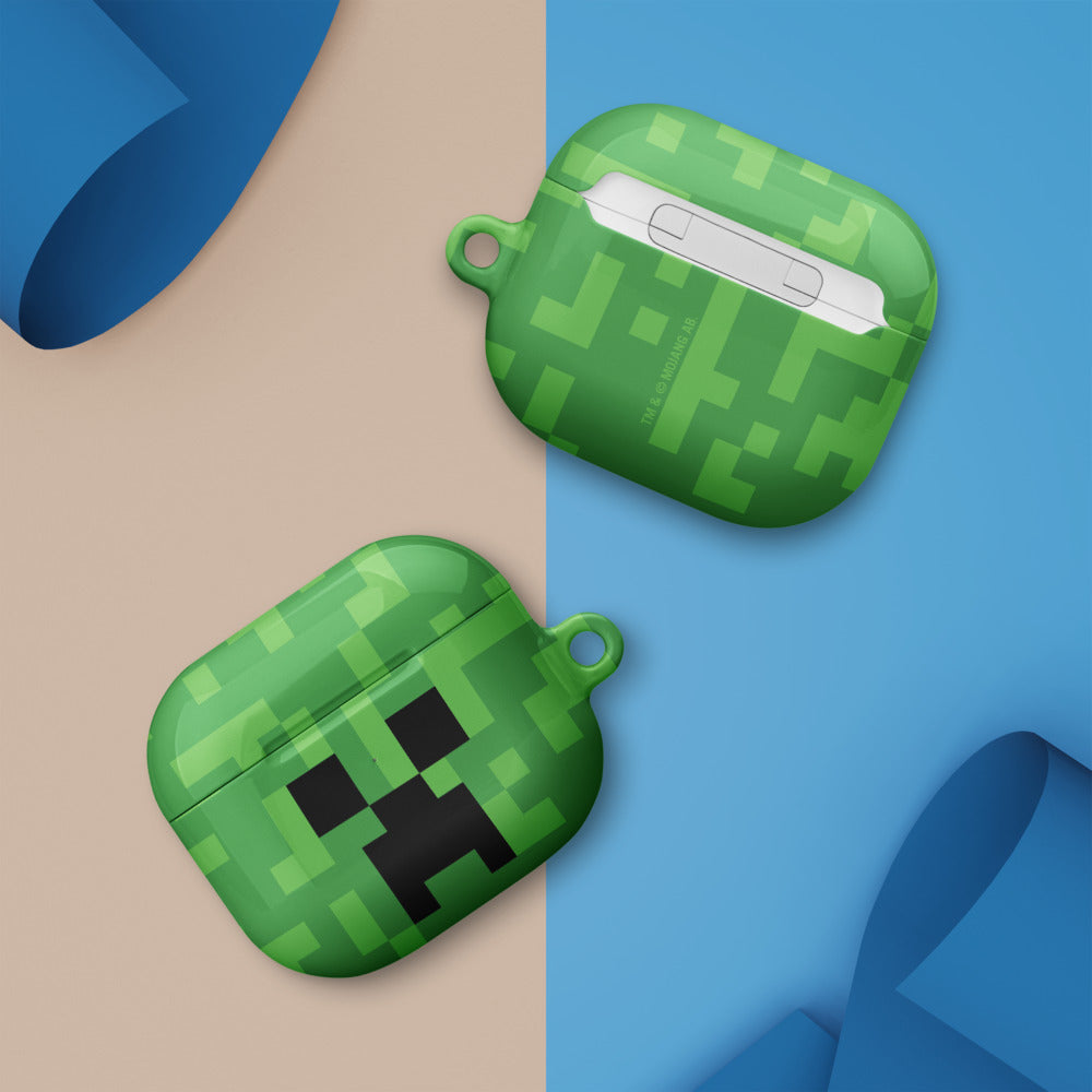 Minecraft Creeper Big Face Airpod Case Minecraft Creeper Big Face Airpod Case