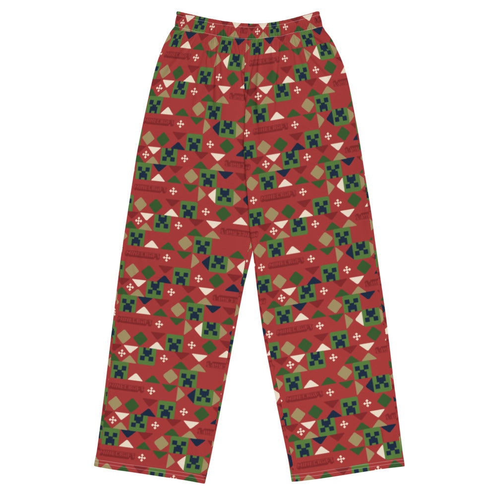 Minecraft Holiday Creeper Pattern Lounge Pant | Official Minecraft