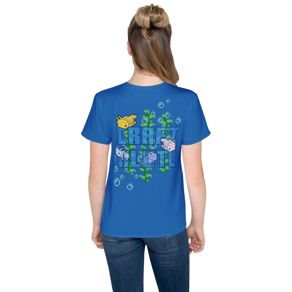 Minecraft Craft Alotl YouthT-Shirt | Official Minecraft Shop