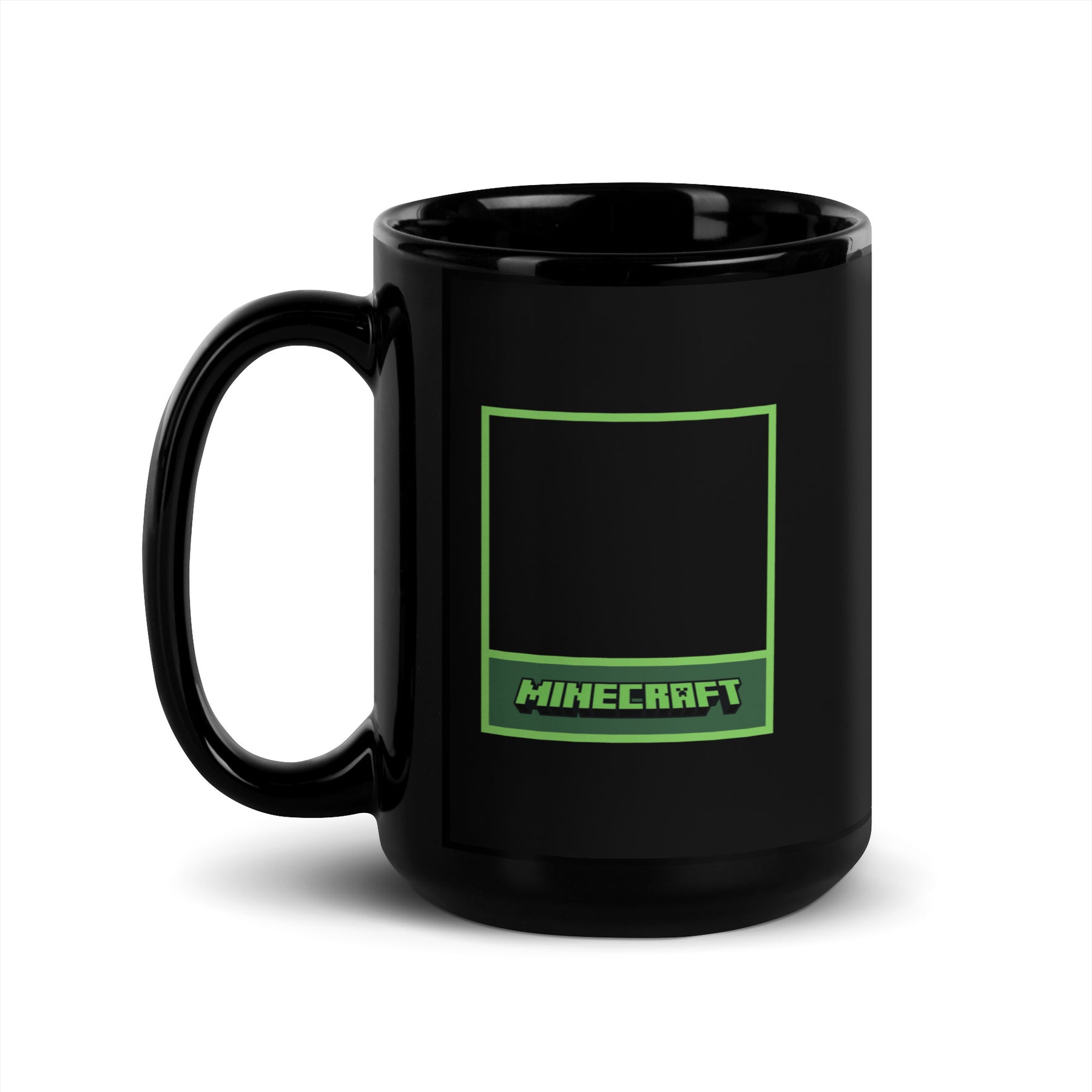Mug Design Minecraft Minecraft Personalized Photo Black Mug Creeper | Official Minecraft Shop