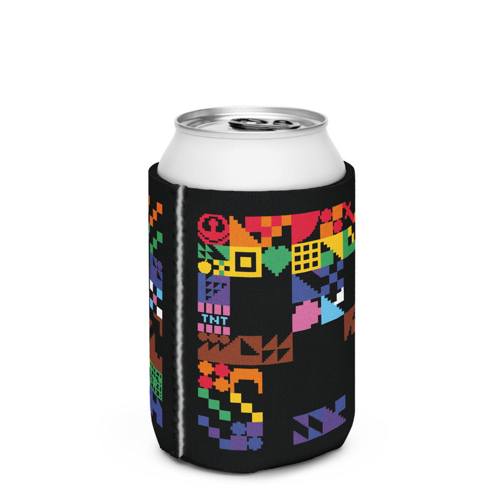Minecraft Creeper Pride Can Cooler | Official Minecraft Shop