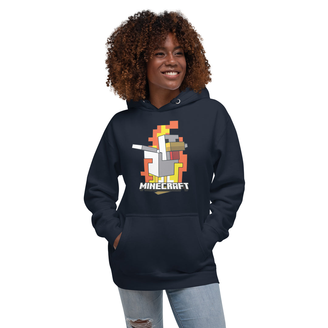 Minecraft Hoodie Fire Chicken | Official Minecraft Shop