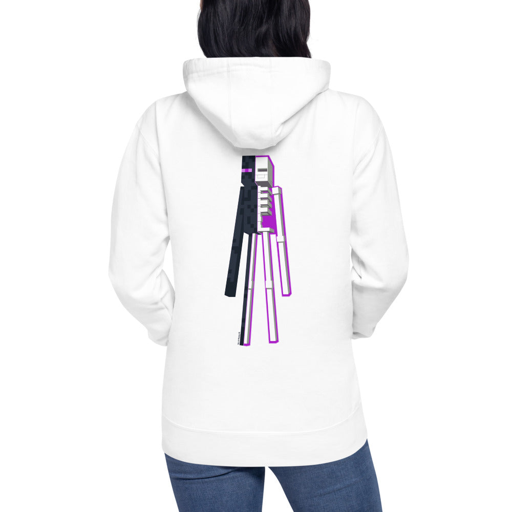 Minecraft Enderman Skeleton Unisex Premium Hoodie | Official