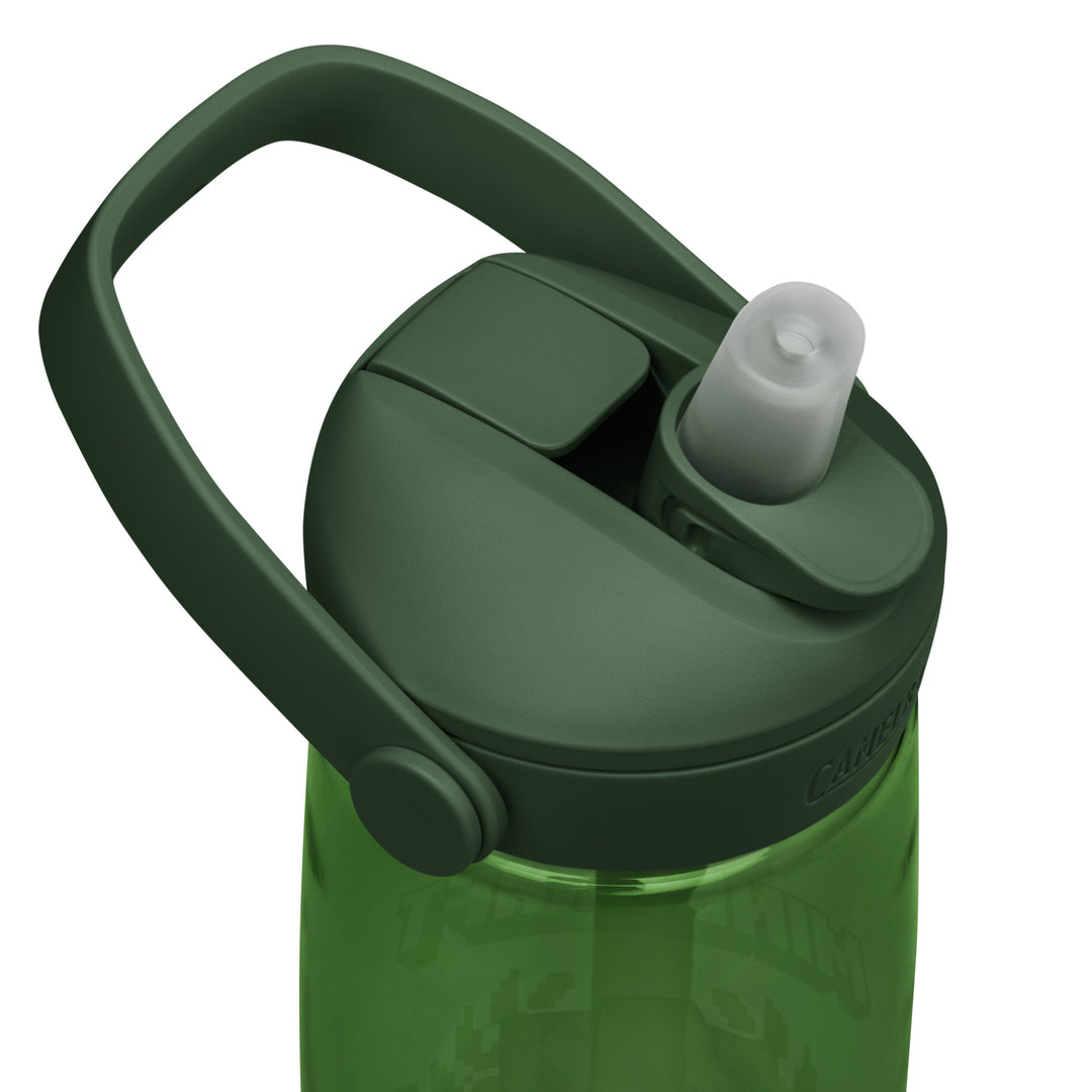 W1ldアズール　ダークティールグリーン / クリアPC / マットゴールドリム Minecraft Alex Crest Water Bottle | CamelBak Thrive® | Official