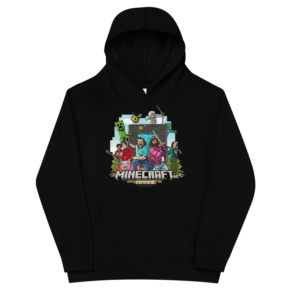 A Minecraft Movie Kids Hoodie Official Minecraft Shop