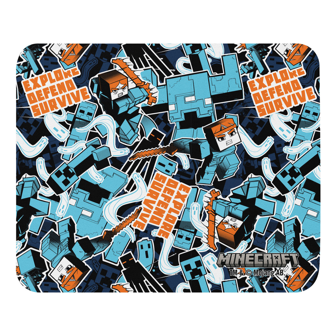 Minecraft Mouse Pad Dungeons II Explore Defend Survive | Official