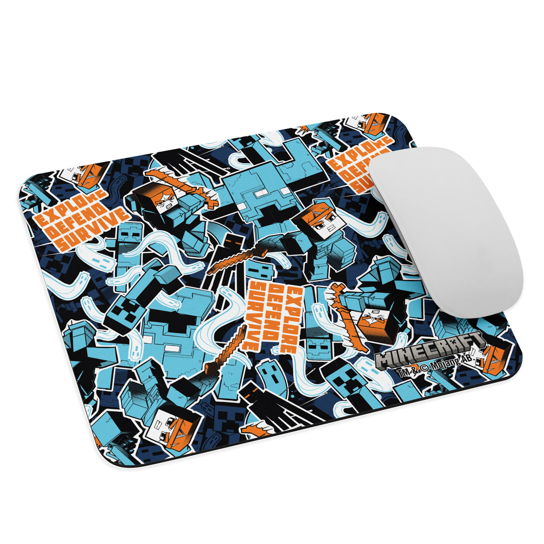 Minecraft Mouse Pad Dungeons II Explore Defend Survive | Official