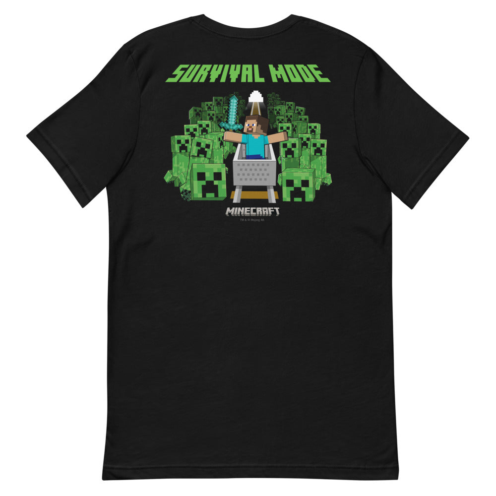 Minecraft Creeper Mines Adult T-Shirt | Official Minecraft Shop