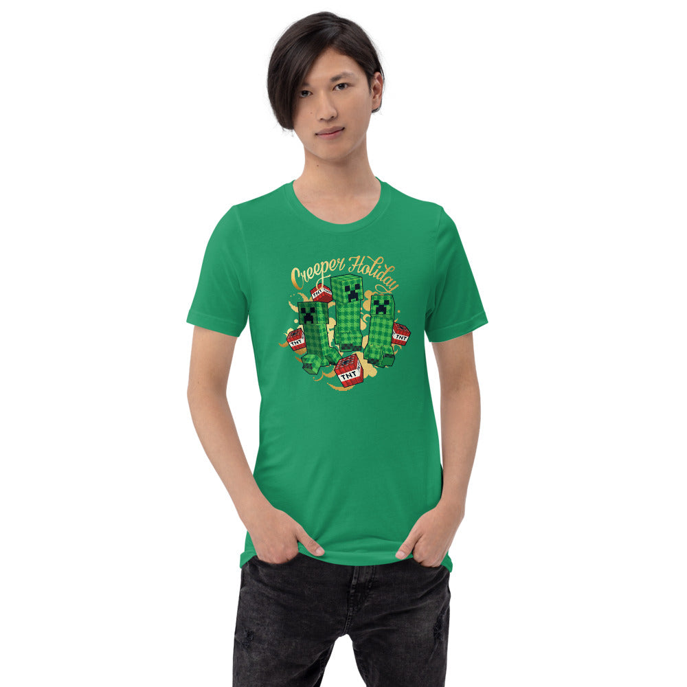 Minecraft Creeper Holiday T-Shirt | Official Minecraft Shop