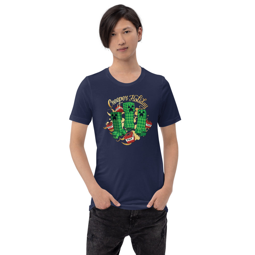 Enfants - Visage Creeper | Minecraft T-shirt | EMP