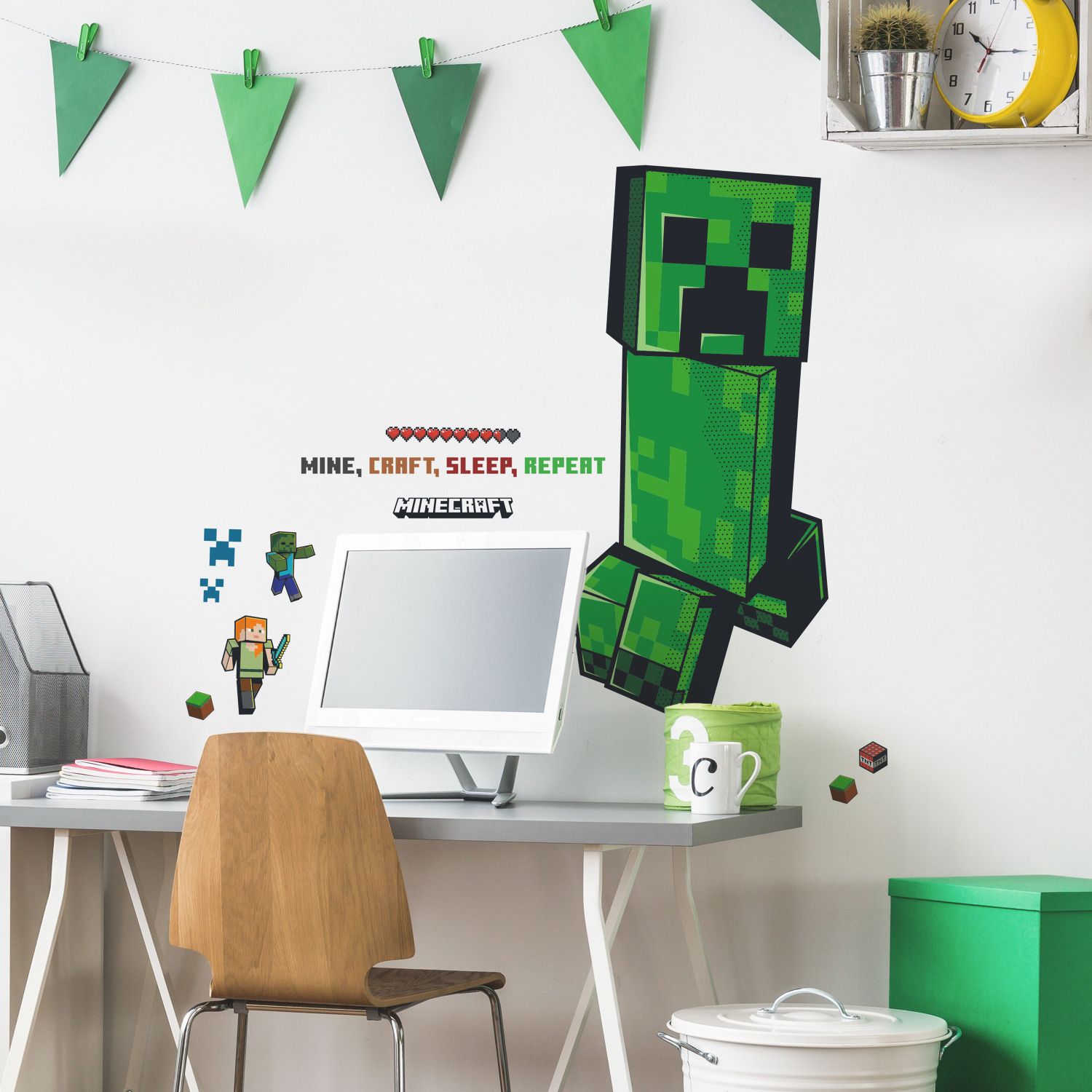 Minecraft Reading Decal Wall Decals | Official Minecraft Shop
