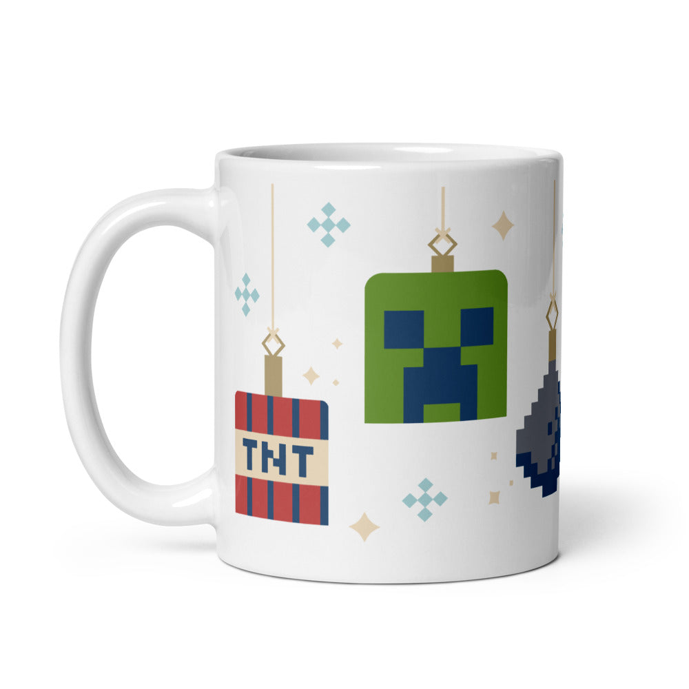 Minecraft Holiday Ornament Mug