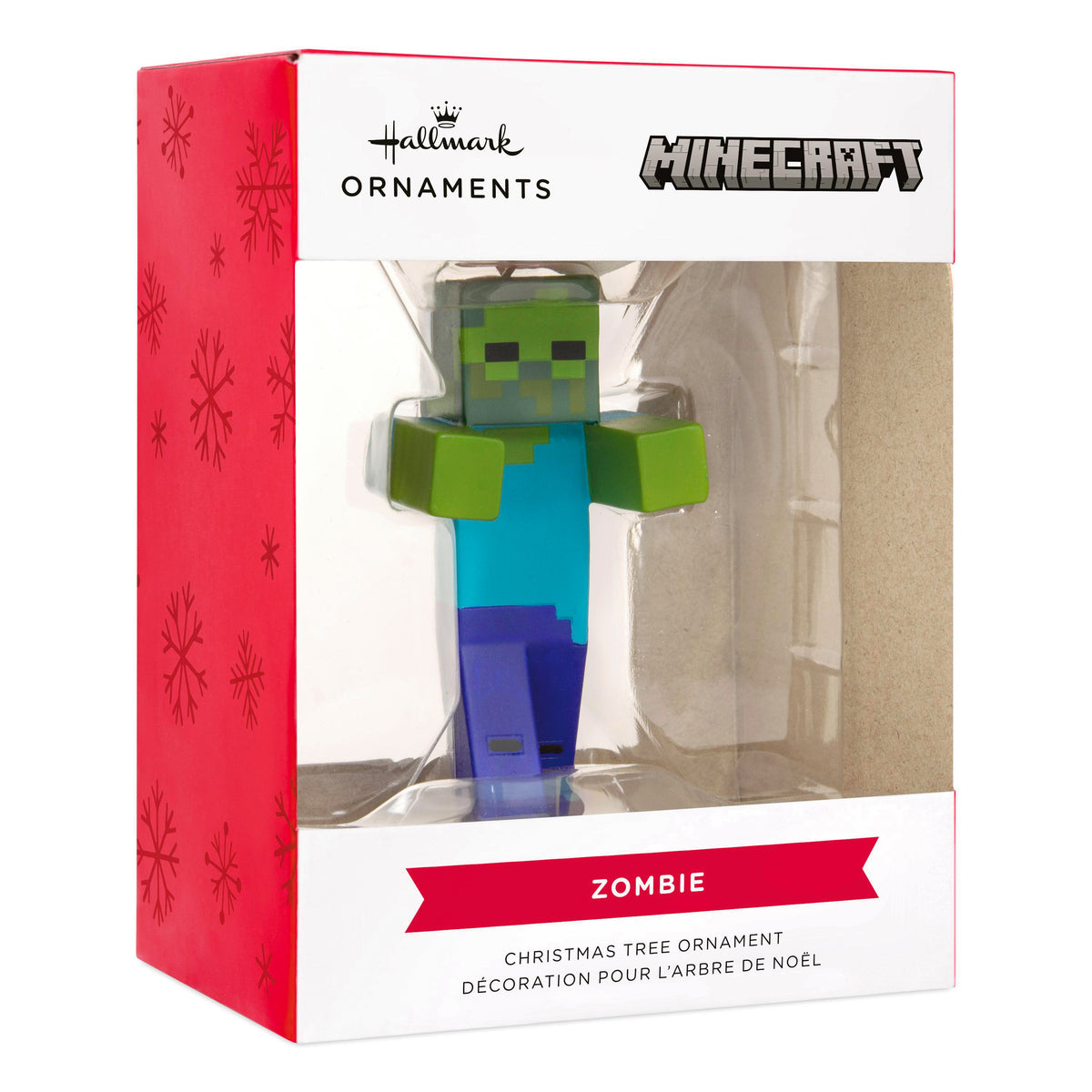 Minecraft hallmark zombie figure ornament official minecraft shop