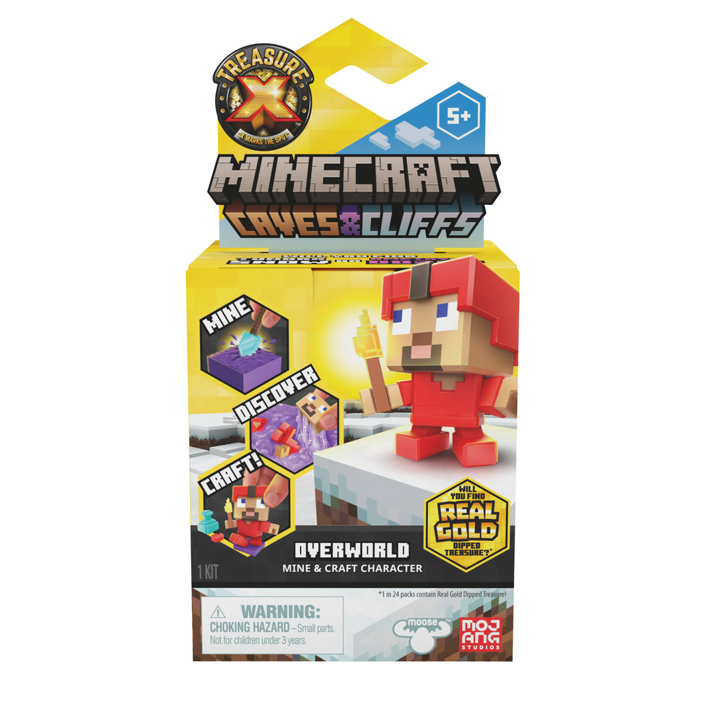 Treasure X Minecraft Single Pack Overworld – Series Official