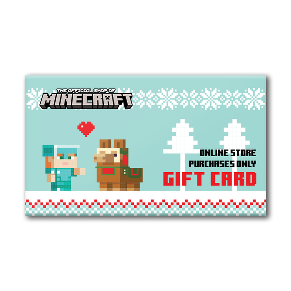 Minecraft Shop Holiday eGift Card Official Minecraft Shop