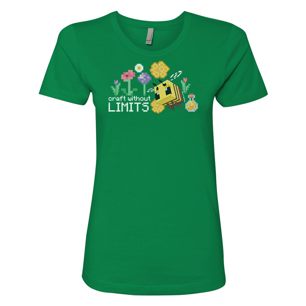 Minecraft Women's T-Shirt Craft Without Limits | Official