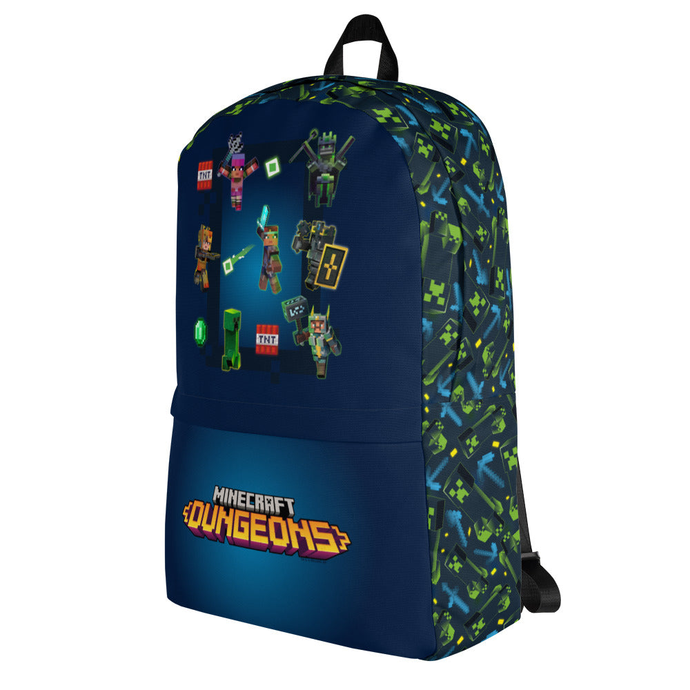 Minecraft Dungeons Heros vs. Mobs Backpack | Official Minecraft Shop