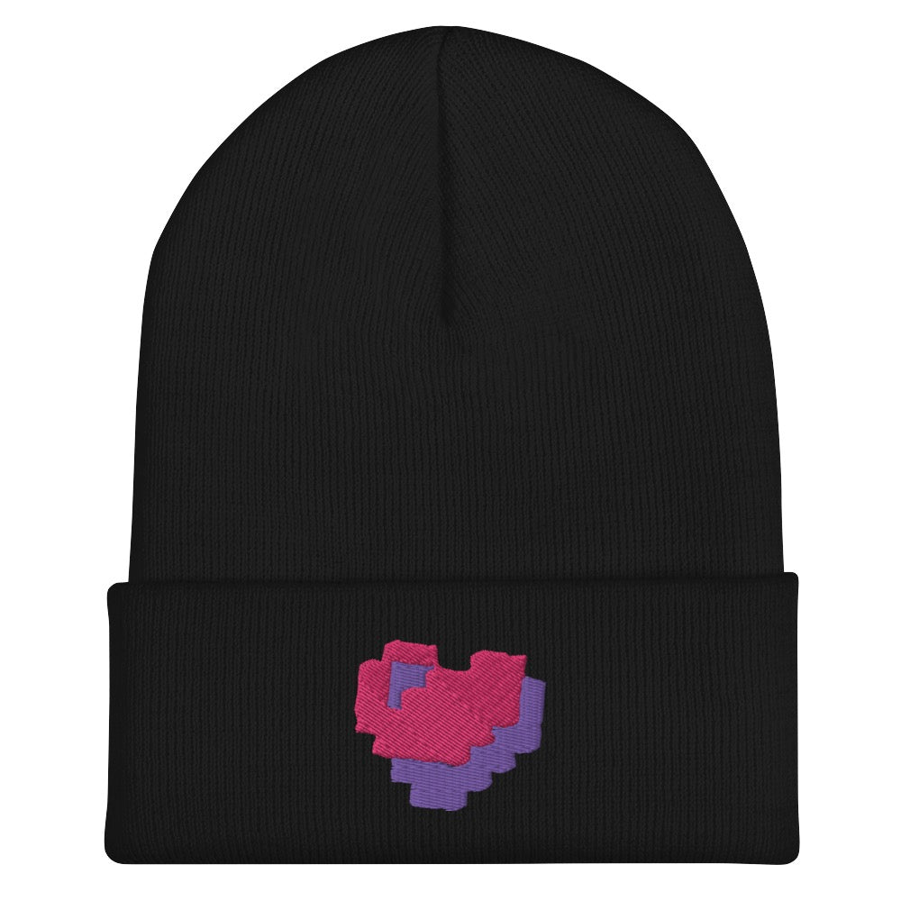 Minecraft Heart Cuffed Beanie | Official Minecraft Shop