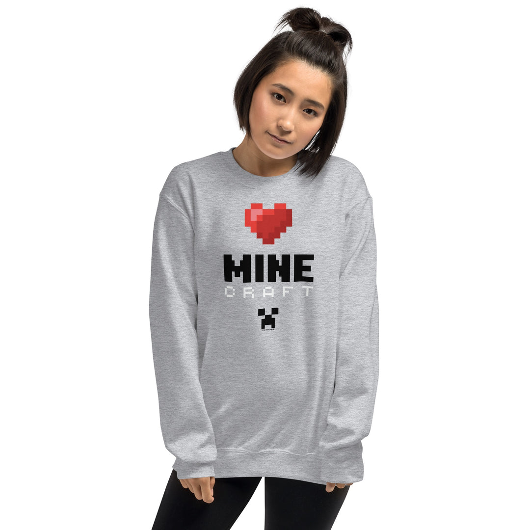 Minecraft Heart Sweatshirt | Official Minecraft Shop