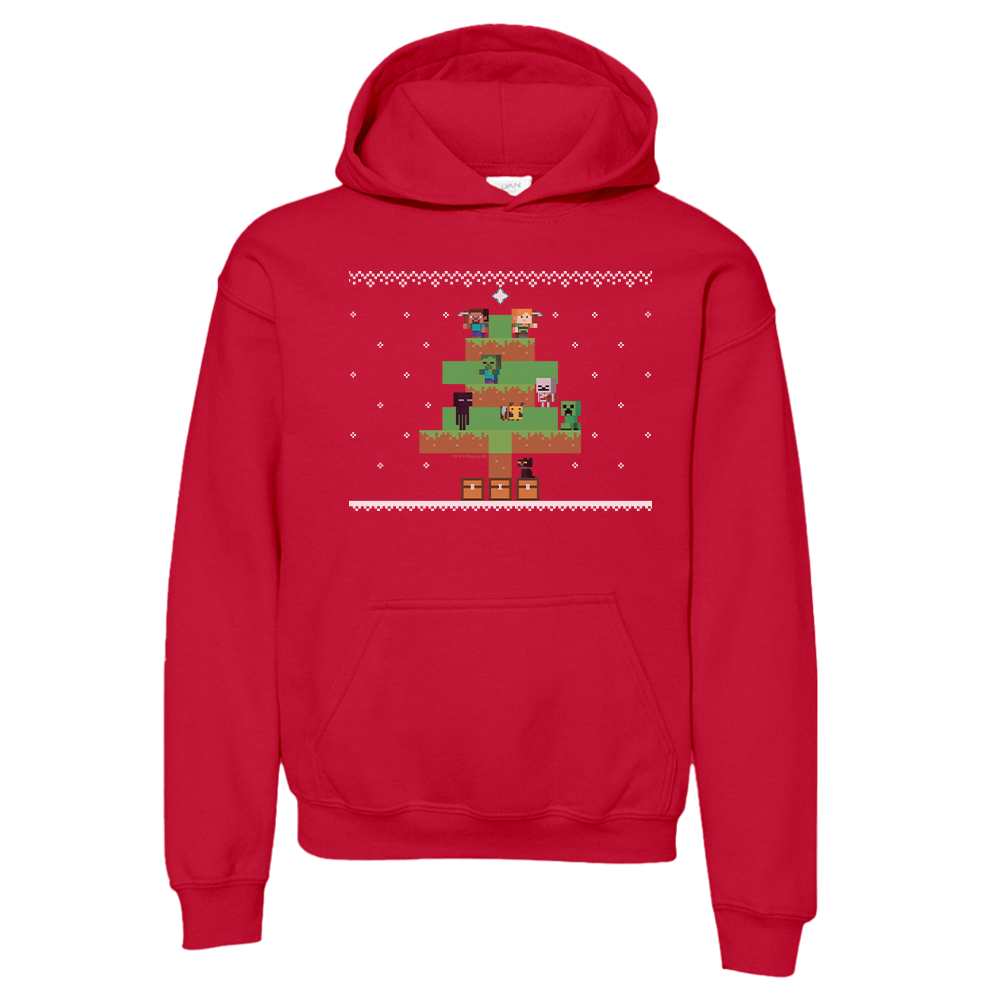 Minecraft Tree Sweater Kids Hoodie Official Minecraft Shop