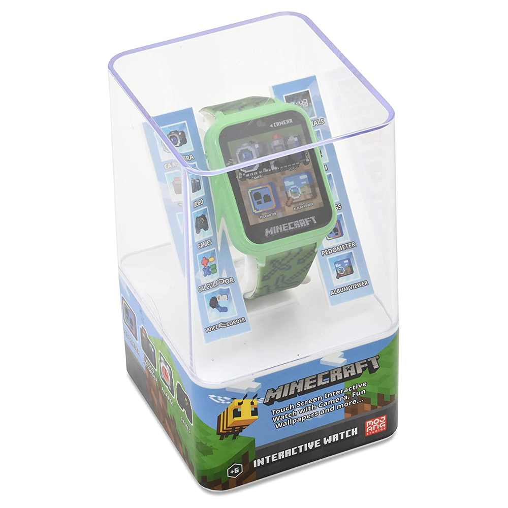 Minecraft Kids Touchscreen Interactive Smart Watch | Official Minecraft ...