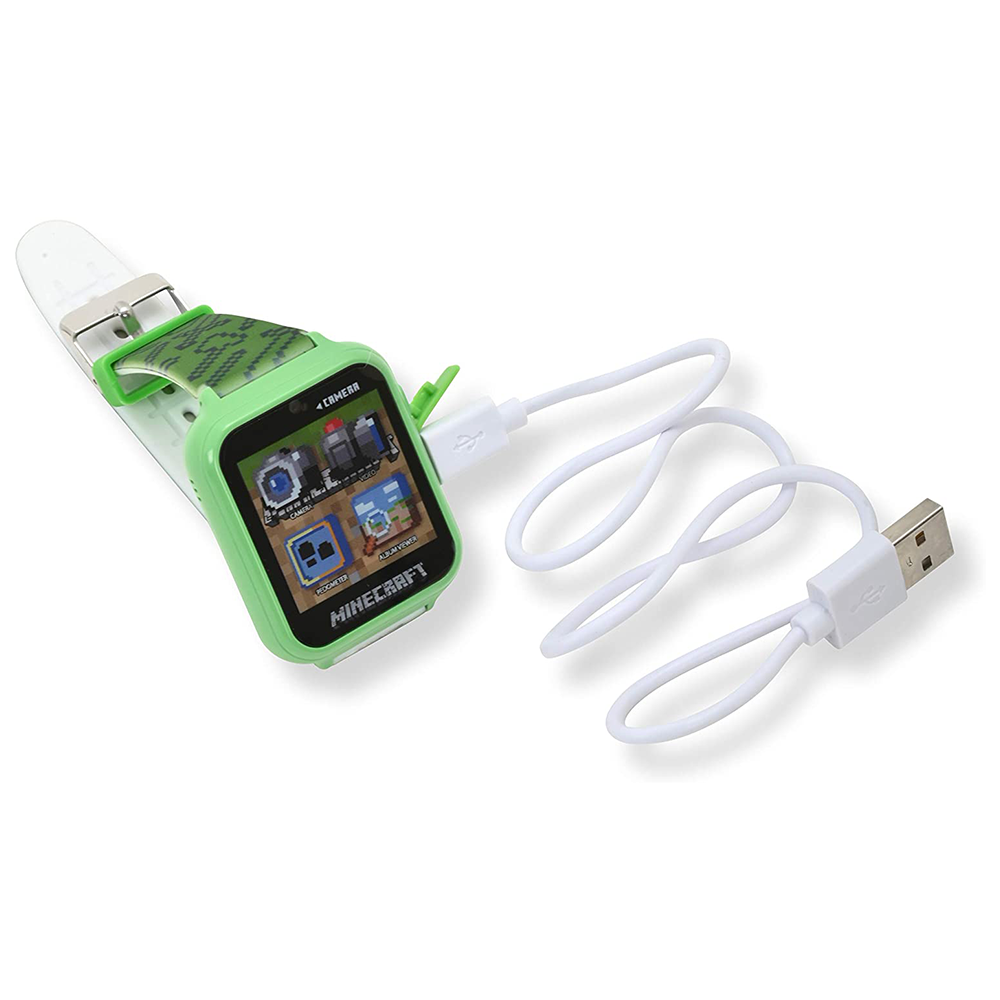 Minecraft Watch Icon Minecraft Kids Touchscreen Interactive Smart Watch | Official Minecraft ...