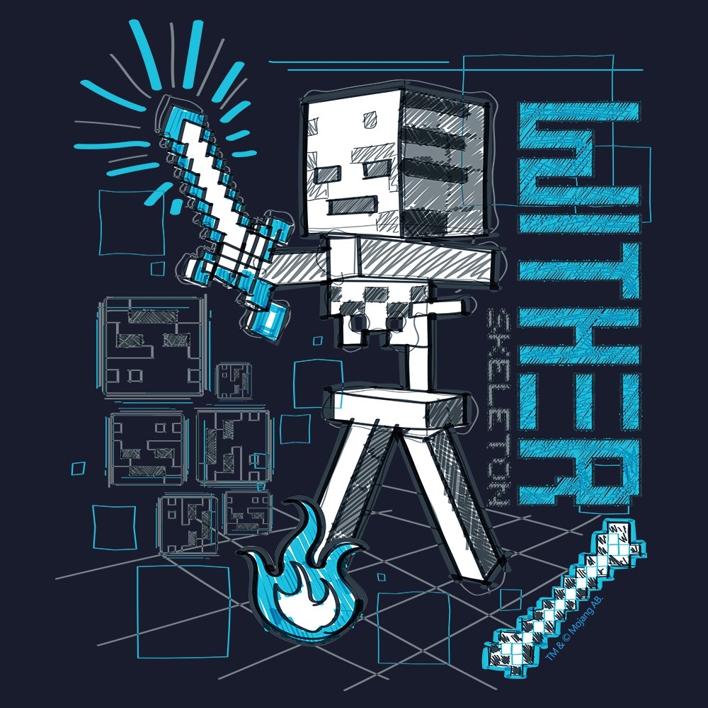 Minecraft Ender Skeleton