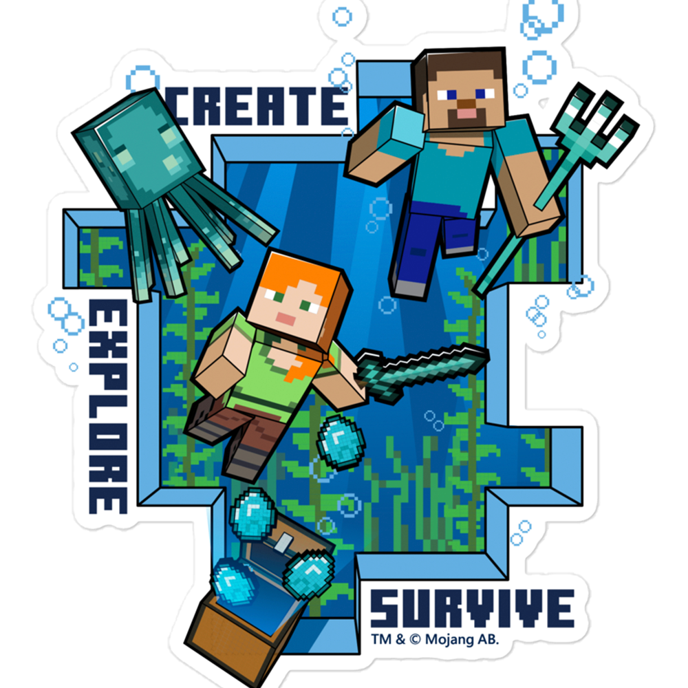 Verity Minecraft Sticker Stickers | Official Minecraft Shop