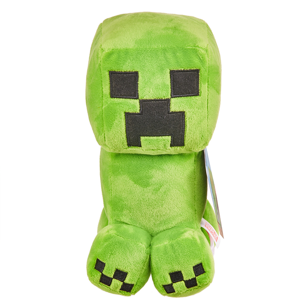 Minecraft Creeper ぬいぐるみ Amazon.com: JINX Minecraft Earth Adventure Creeper Plush
